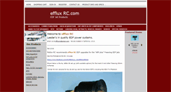Desktop Screenshot of effluxrc.com