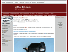 Tablet Screenshot of effluxrc.com